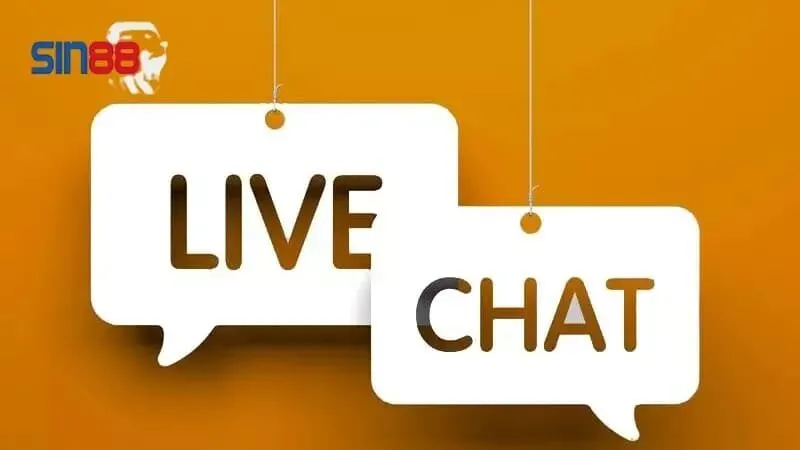 Live Chat là một trong những kênh liên hệ Sin88 phổ biến nhất tại Sin88